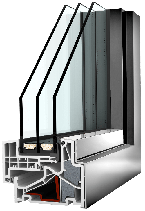 Internorm Kunstoff-Aluminium-Fenster KF500 home pure Internorm Kunstoff-Aluminium-Fenster KF500 home pure