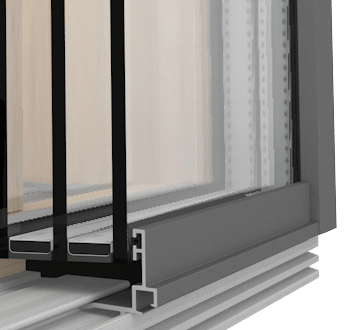 Internorm Hebeschiebetüre Holz HS330 Glasoptik